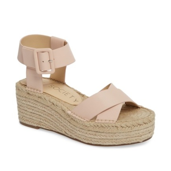 sole society platform espadrille